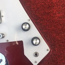 Electric guitar in red supplier