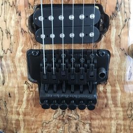 Hot Selling 6 Strings Brown Quilted Finish Jackson Electric Guitars With Black Hardwares supplier