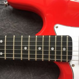 ST back metal red electric guitar, can be modified according to customization requirements supplier