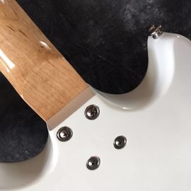 maple Scalloped Fingerboard Vintage white Yngwie Malmsteen Guitar Big Head ST Electric Guitar supplier