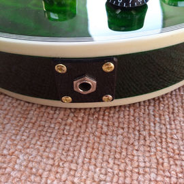 New style high-quality custom LP electric guitar, Green Flame Maple Top electric guitar with Gold hardware supplier