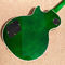 New style high-quality custom LP electric guitar, Green Flame Maple Top electric guitar with Gold hardware supplier