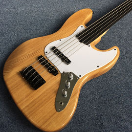 New style high quality custom 5 string bass guitar,Ebony Fingerboard,Elm guitar supplier