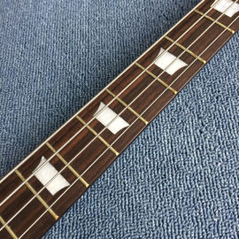 New style high quality custom 4 string bass guitar, Rosewood fingerboard, black body supplier