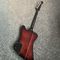 Chibson firebird electric guitar dark red finish firebird guitar free shipping honeyburst firebird guitar supplier