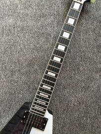 Flying-V 2018 electric guitar,left hand flying V guitar,ebony fingerboard high quality guitar supplier