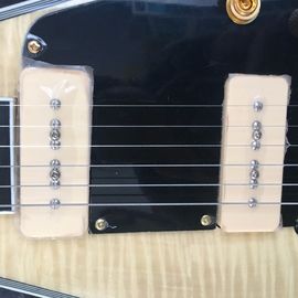 China Flying V Guitar. electric guitar. Good sound quality flying v electric guitar natural color supplier