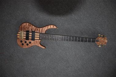 5 string bass guitar Smith bass bass Bolt on neck Custom for buyer with maple neck and black inlay supplier