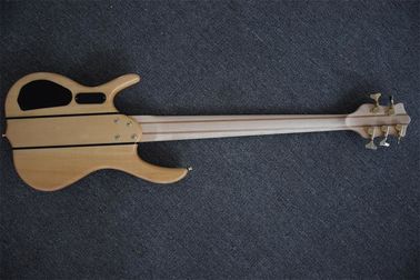 5 string bass guitar Smith bass bass Bolt on neck Custom for buyer with maple neck and black inlay supplier