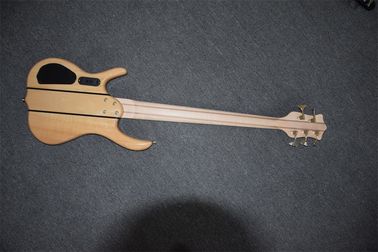 5 string bass guitar Smith bass bass Bolt on neck Custom for buyer with maple neck and black inlay supplier