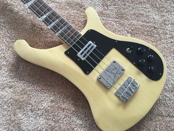 RIC BASS GUITAR 4003 Natural color set in neck Rosewood fingerboard shark inlay with custom bridges supplier
