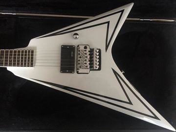6 strings LTD flying V model electric guitar floyd rose bridge rosewood fingerboard custom guitar supplier