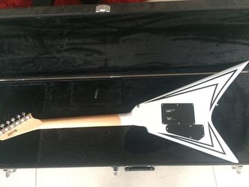 6 strings LTD flying V model electric guitar floyd rose bridge rosewood fingerboard custom guitar supplier