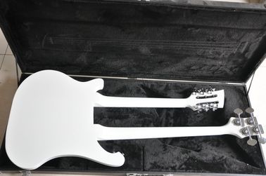 Double neck 4 string 4003 BASS GUITAR and 12 string elctric guitar color can custom guitar big R bridge supplier