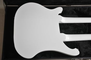 Double neck 4 string 4003 BASS GUITAR and 12 string elctric guitar color can custom guitar big R bridge supplier