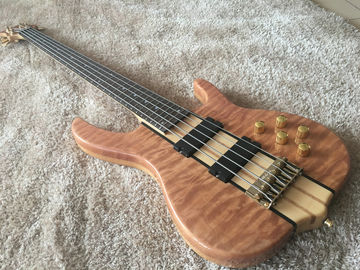 Custom bass guitar Ken smith bass 5 string Neck through body Golden hardwares Wilkson bridges original Dot inlay and act supplier