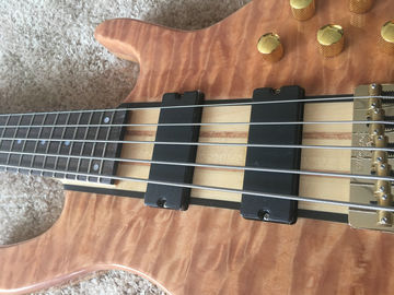 Custom bass guitar Ken smith bass 5 string Neck through body Golden hardwares Wilkson bridges original Dot inlay and act supplier