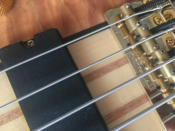 Custom bass guitar Ken smith bass 5 string Neck through body Golden hardwares Wilkson bridges original Dot inlay and act supplier