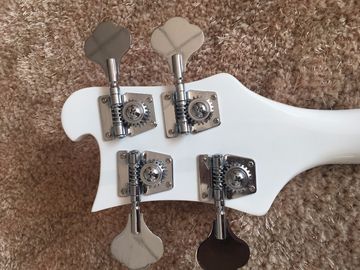 4 string bass guitar set in neckshark inlay on rosewood black ABS binding set in neck RIC 4003 bass guitar supplier