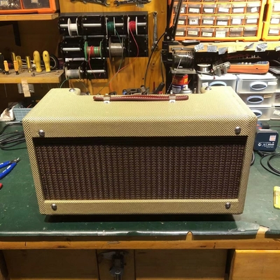 2025 Tweedle Dee Deluxe 5E3 Classic Dumble Style Mods Tweed Head, Pure Handed with Eyelet Board, 6V6GT*2, 12AX7*2, 5Y3GT*1, Grand Amplifier, Accept Amp OEM supplier