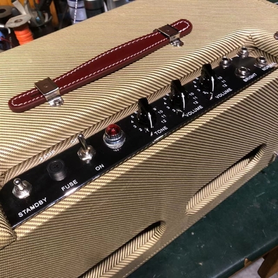 2025 Tweedle Dee Deluxe 5E3 Classic Dumble Style Mods Tweed Head, Pure Handed with Eyelet Board, 6V6GT*2, 12AX7*2, 5Y3GT*1, Grand Amplifier, Accept Amp OEM supplier