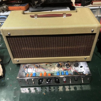 2025 Tweedle Dee Deluxe 5E3 Classic Dumble Style Mods Tweed Head, Pure Handed with Eyelet Board, 6V6GT*2, 12AX7*2, 5Y3GT*1, Grand Amplifier, Accept Amp OEM supplier