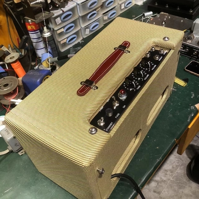 2025 Tweedle Dee Deluxe 5E3 Classic Dumble Style Mods Tweed Head, Pure Handed with Eyelet Board, 6V6GT*2, 12AX7*2, 5Y3GT*1, Grand Amplifier, Accept Amp OEM supplier
