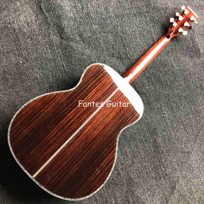 Custom Solid Cedar Top Real Abalone Classic Headstock Acoustic Guitar G00042c Model Shape supplier