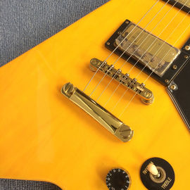 High-quality custom V style electric guitar, rosewood fingerboard , Chrome hardware supplier