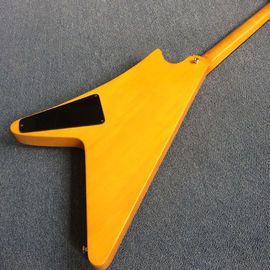 High-quality custom V style electric guitar, rosewood fingerboard , Chrome hardware supplier