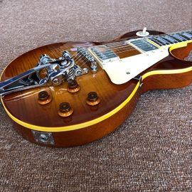Custom shop, Tiger Flame 1959 R9 blue LP standard custom jazz Electric guitar,handwork gitaar,rosewood fingerboard guita supplier