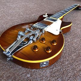 Custom shop, Tiger Flame 1959 R9 blue LP standard custom jazz Electric guitar,handwork gitaar,rosewood fingerboard guita supplier