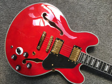 Wholesale ES335 Jazz electric guitar ES 335 Guitar Chrome hardware In Wine ES-335 supplier