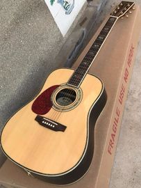 Custom guitar factory new Top Quality Solid Spruce Top Rosewood Back &amp; Sides left handed Acoustic D45 guitar supplier