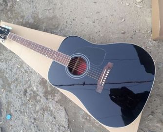 Custom J45 acoustic guitar dot inlays electric acoustic guitar supplier