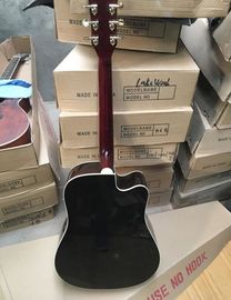 Gibson style left handed songwriter deluxe studio acoustic guitar supplier