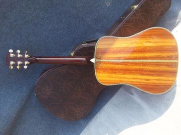 Round body classic acoustic guitar all koa wood guitar supplier