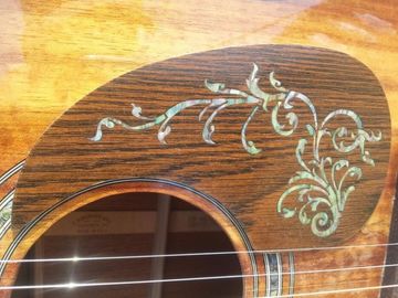 Round body classic acoustic guitar all koa wood guitar supplier