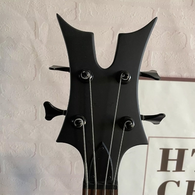 Custom Special Shape 4 Strings Electric Bass Guitar Basswood Body with Matte Finishing supplier