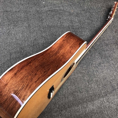 Custom 41 Inch J-45 Honduras Wood Acoustic Guitar, SOLID BACK SIDE supplier