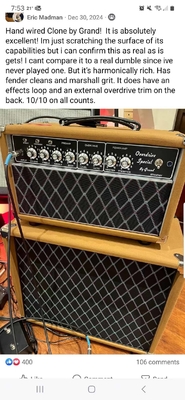 Overdrive Special by Grand, ODS20, 50, 100W, JJ Tubes supplier