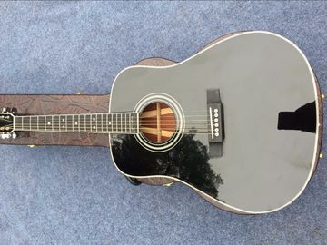 D35 acoustic guitar Johnny cash signature acoustic electric guitar acoustic guitar solid top D35 BK guitar supplier