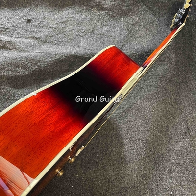 Custom 41 Inch J-45 Sunburst Acoustic Guitar, Rosewood BACK SIDE supplier