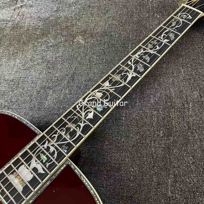 Custom 41 Inch D-45 Sunburst Acoustic Guitar, Rosewood BACK SIDE, Martin Style supplier