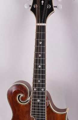 Custom Grand Handcarved Solid Spruce Top 8 Strings F Style Mandolin, Accept Mandolin OEM supplier