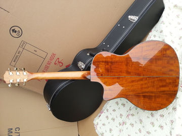 Custom KOA body acoustic guitar KOA electric acoustic guitar Free Shipping Sunset finish KOA acoustic supplier