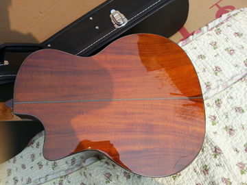 Custom KOA body acoustic guitar KOA electric acoustic guitar Free Shipping Sunset finish KOA acoustic supplier