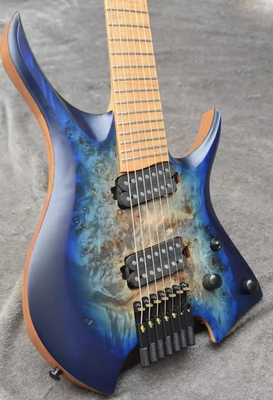 2025 Fanned Frets 7 Strings Headless Electric Guitar supplier