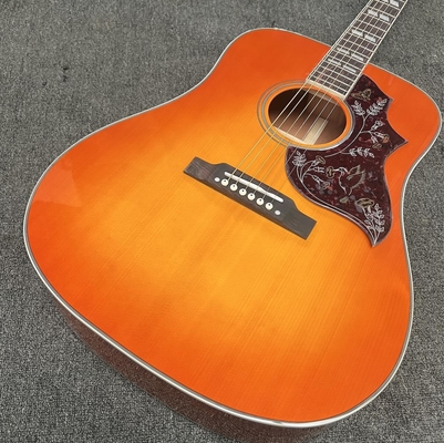 Custom 41 Inch Hummingbird Gibson Style Acoustic Guitar in Heritage Cherry Sunburst supplier