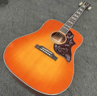 Custom 41 Inch Hummingbird Gibson Style Acoustic Guitar in Heritage Cherry Sunburst supplier